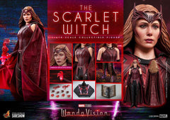 Wandavision Action Figure 1/6 The Scarlet Witch 28 Cm - Amuzzi