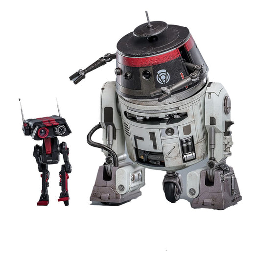 Star Wars Action Figure Set 1/6 Chopper (C1-10P&trade) & BD-1&trade (Imperial Disguise) 18 cm & 8 cm 4895228620989