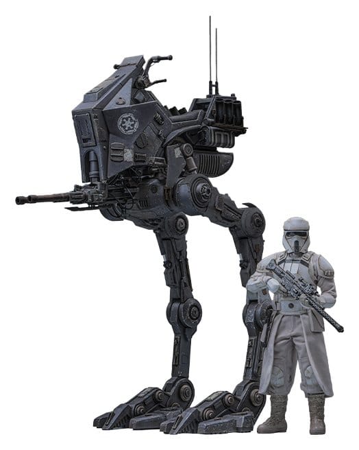 Star Wars: The Mandalorian & Grogu Movie Masterpiece Action Figure Set 1/6 Imperial Remnant AT-RT Driver & AT-RT 60 cm 4895228625342