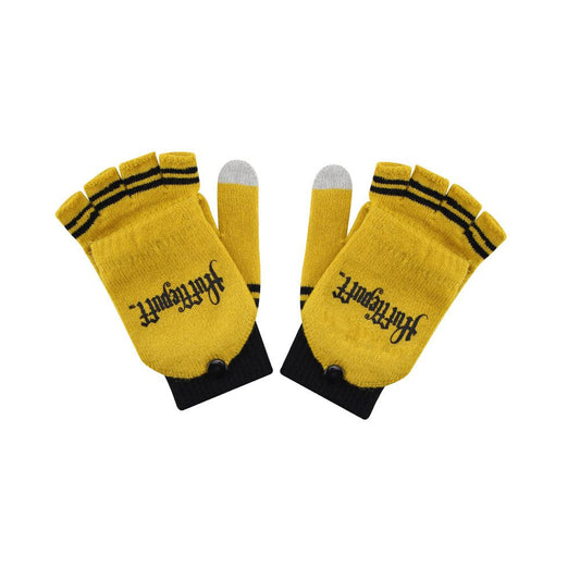 Harry Potter Gloves (Fingerless) Hufflepuff 4895205600553