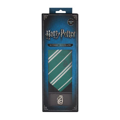 Harry Potter Tie & Metal Pin Deluxe Box Slytherin 4895205600652