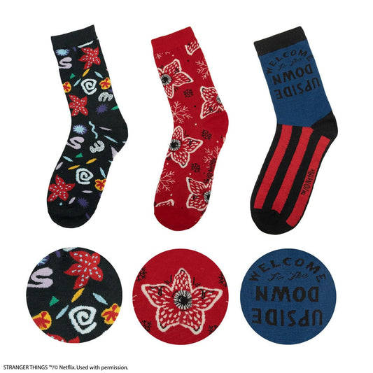Stranger Things: Stranger Things Set of 3 Socks 4895205617995