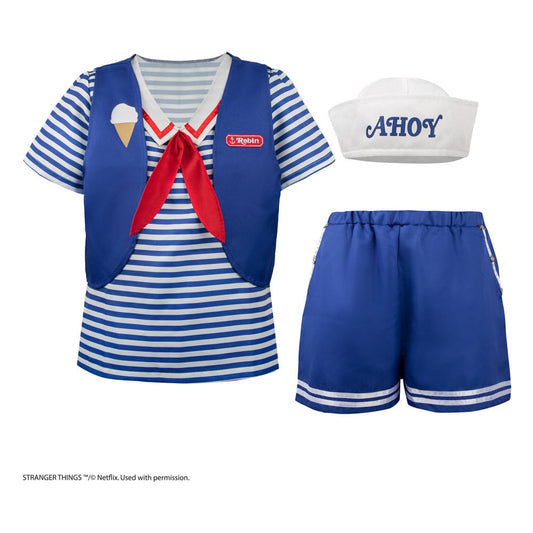 Stranger Things: Scoops Ahoy Robin Costume 4895205617964