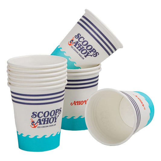 Stranger Things Set of 24 Paper Cups Scoops Ahoy 4895205617711