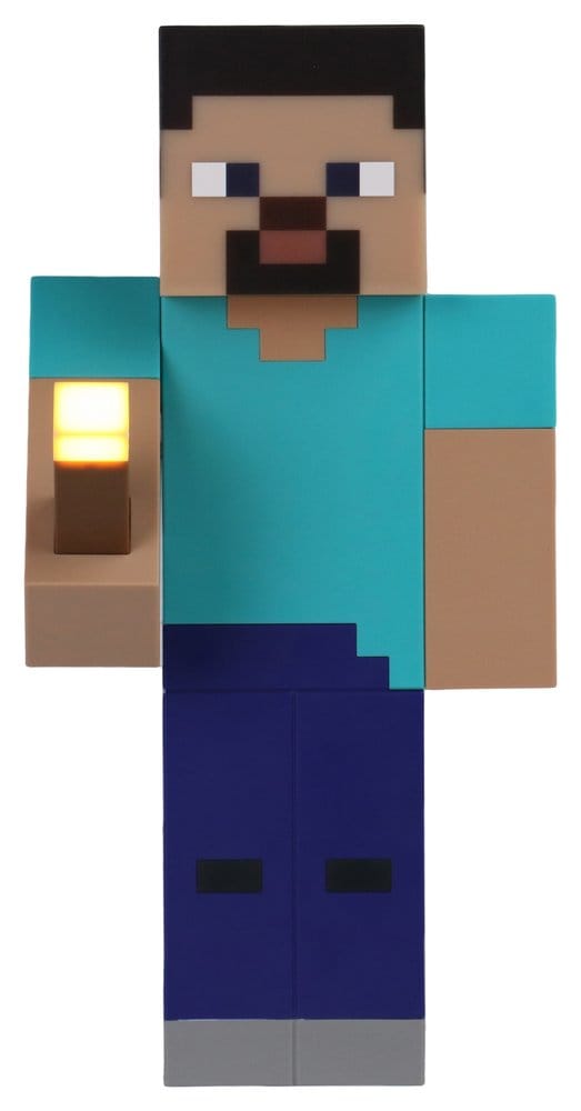 Minecraft Torch Light Steve 26 cm 5904209614394