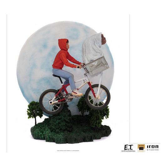 E.T. the Extra-Terrestrial Deluxe Art Scale Statue 1/10 E.T. & Elliot 27 cm 0609963128273