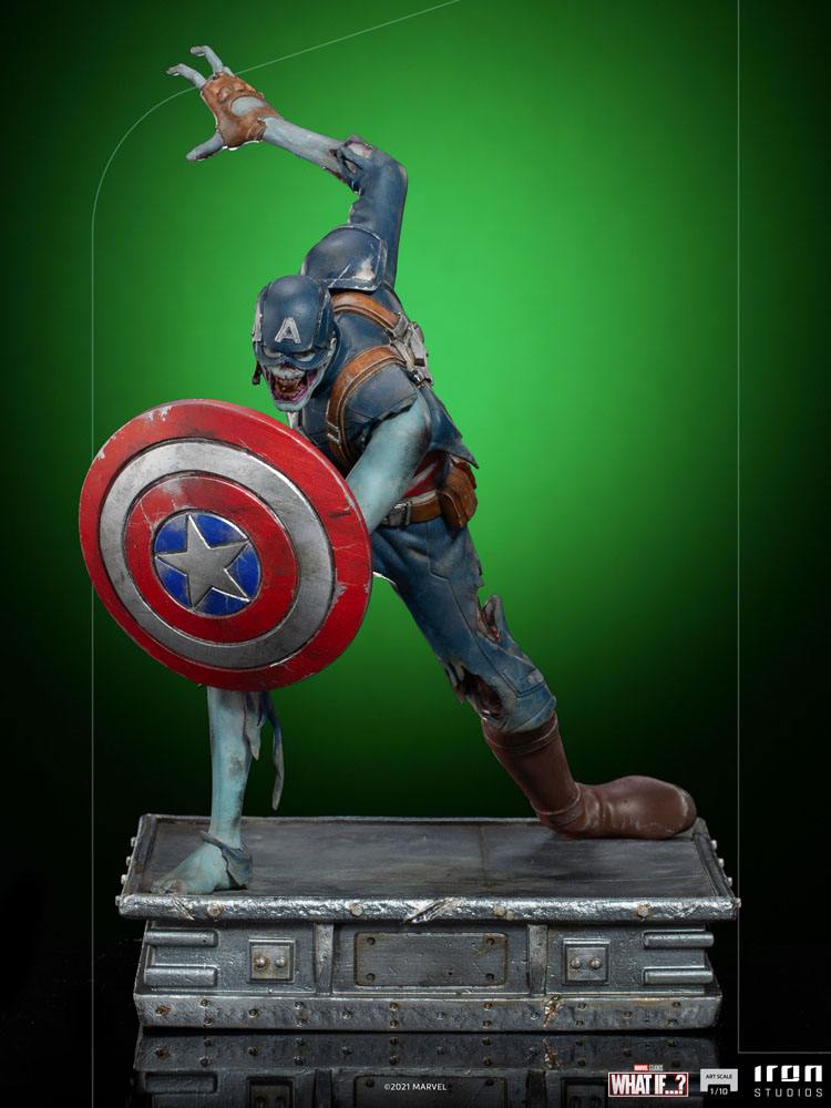 What If...? Art Scale Statue 1/10 Captain Ame 0609963128556