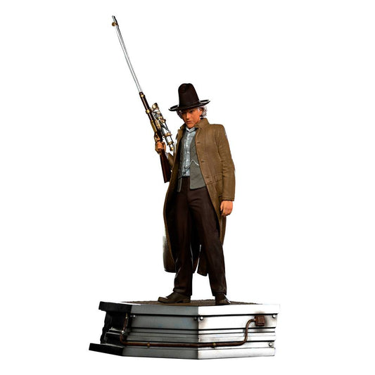 Back to the Future III Art Scale Statue 1/10 Doc Brown 32 cm 0609963129492
