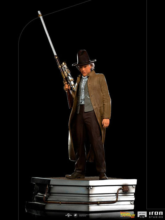 Back to the Future III Art Scale Statue 1/10 Doc Brown 32 cm 0609963129492
