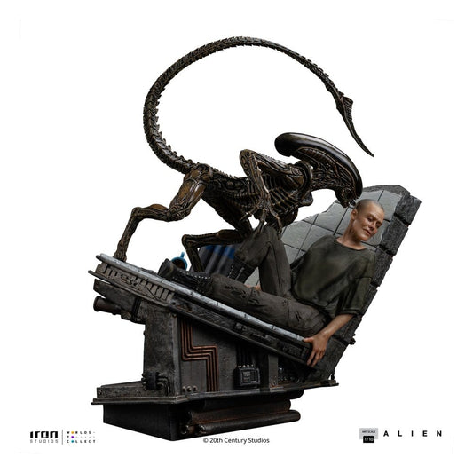 Alien 3 Art Scale Statue 1/10 Ellen Ripley and Dog Alien 23 cm 0042882334101