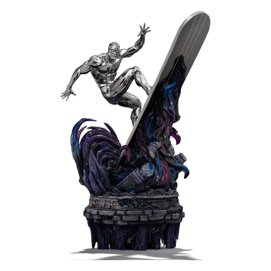 Marvel Comics Infinity Gauntlet Diorama Art Scale Statue 1/10 Silver Surfer Deluxe 36 cm 0042882335177