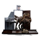 Jurassic Park Art Scale Statue 1/10 Raptors at the Kitchen's Door 28 cm 0042882335269