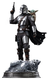 The Mandalorian & Grogu Art Scale Statue 1/10 The Mandalorian and Grogu 25 cm 0042882336655