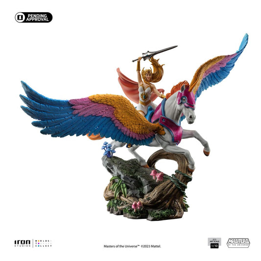 Masters of the Universe BDS Art Scale Statue 1/10 She-Ra and Swiftwind 42 cm 0618231954322