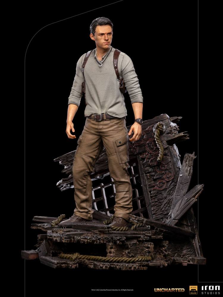 Uncharted Movie Deluxe Art Scale Statue 1/10  0618231950201