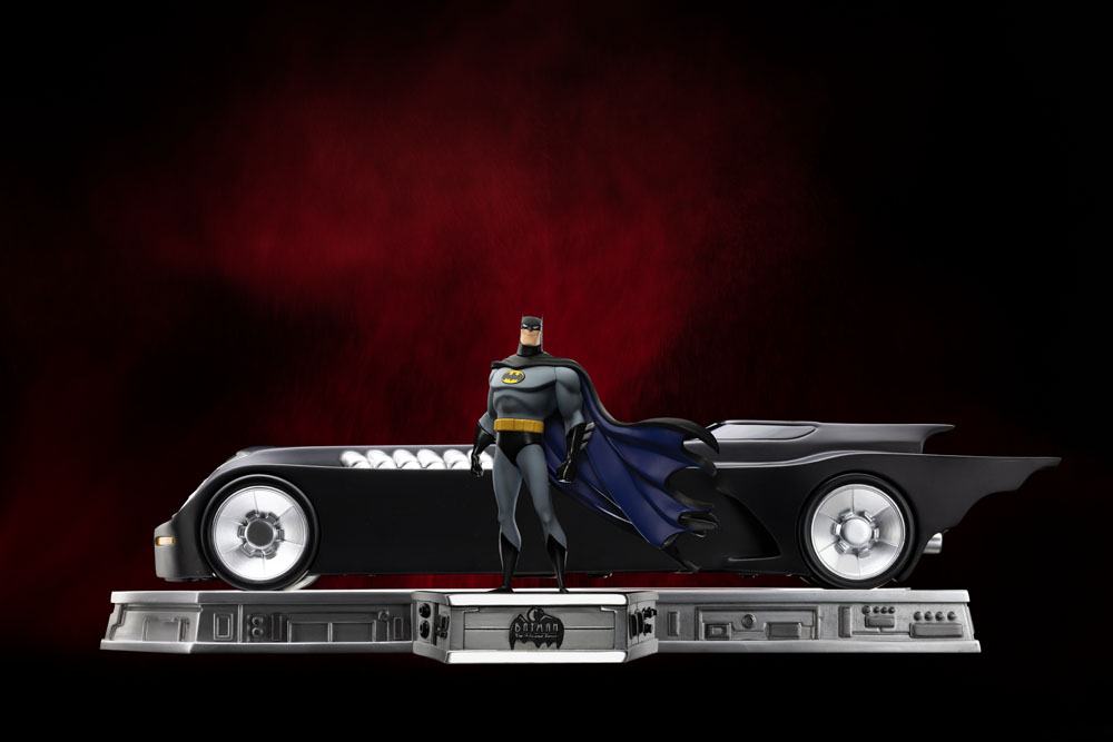 Batman The Animated Series (1992) Art Scale Set Deluxe 1/10 Batman and Batmobile 24 cm 0618231950454