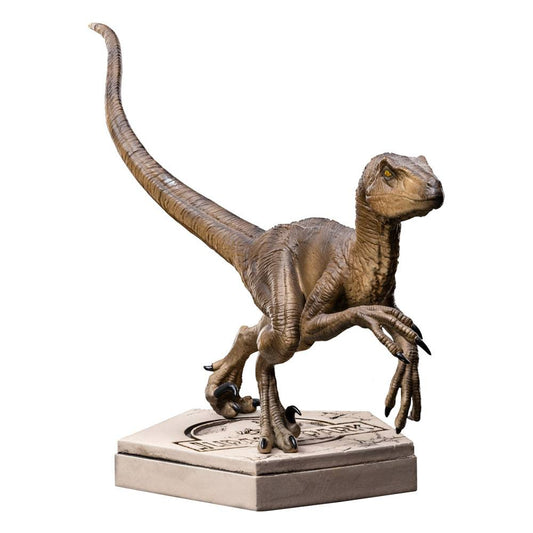 Jurassic World Icons Statue Velociraptor B 9 cm 0618231952021