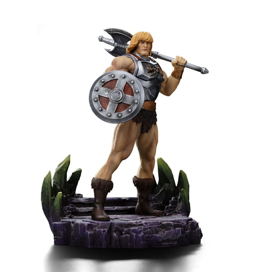 Masters of the Universe Art Scale Statue 1/10 He-Man Battle Armor Version heo Exclusice 23 cm    0618231959396