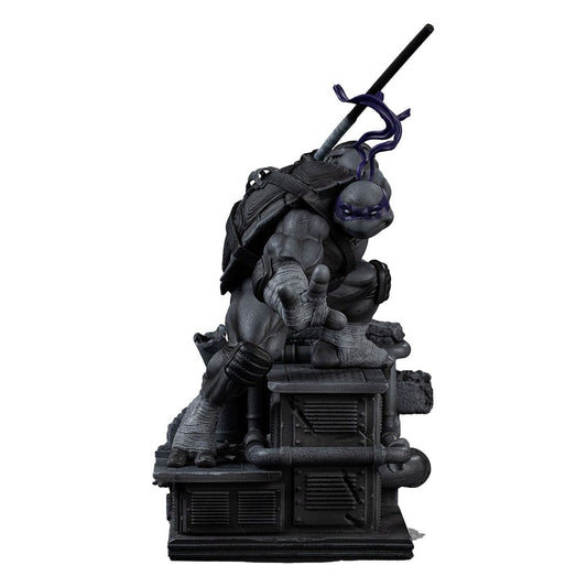 Teenage Mutant Ninja Turtles Art Scale Statue 1/10 Donatello Black and White Variant 26 cm heo exclusive 0618231957347