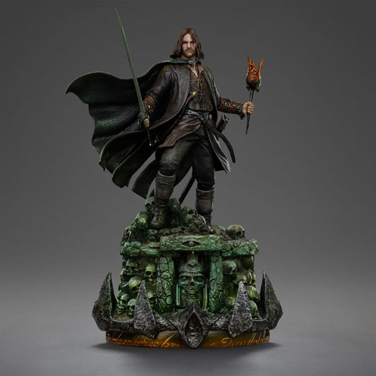 The Lord of the Rings Art Scale Statue 1/10 Aragorn Unleashed 31 cm 0618231957538