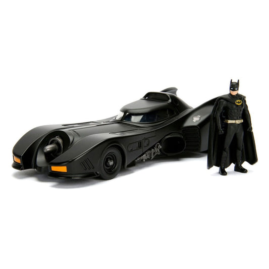 DC Comics Diecast Model 1/24 Batman 1989 Batmobile 4006333065002