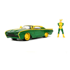 Marvel Diecast Model 1/24 Ford Thunderbird Loki 4006333080333