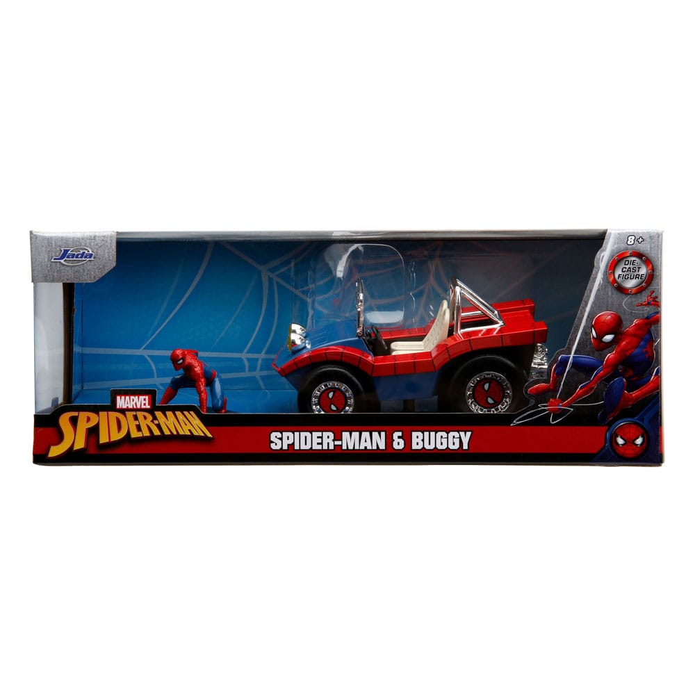 Spider-Man Diecast Model 1/24 Buggy 4006333084348