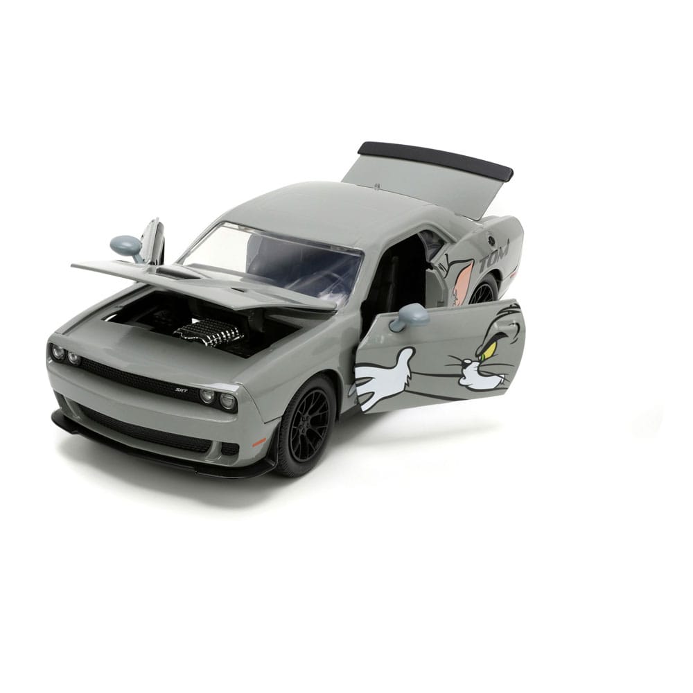 Tom & Jerry Diecast Model 1/24 2015 Dodge Challenger 4006333081408