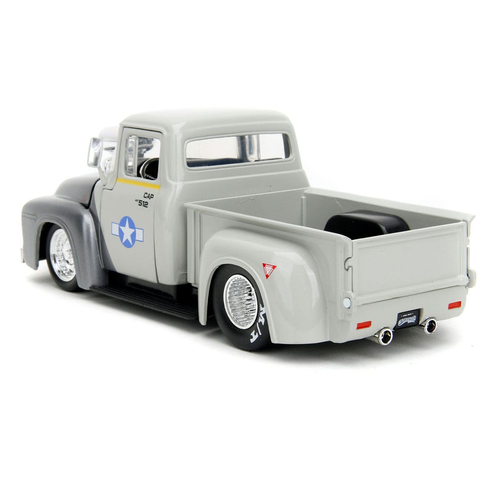 Street Fighter Diecast Model 1/24 1956 Ford Pickup Guile 4006333084591