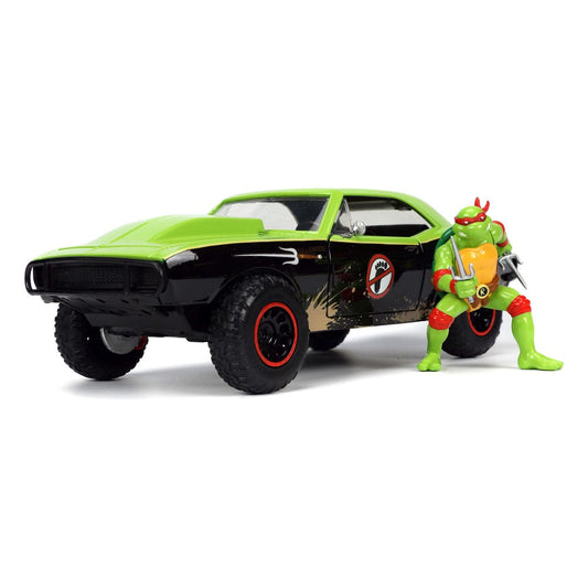 Teenage Mutant Ninja Turtles Diecast Model 1/24 Chevy Camaro Raphael 4006333080456