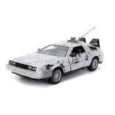 Back to the Future Diecast Model 1/24 Time Machine Frost 4006333100543