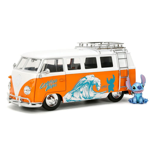 Lilo & Stitch Diecast Model 1/24 1961 VW Bus Stitch 4006333100666