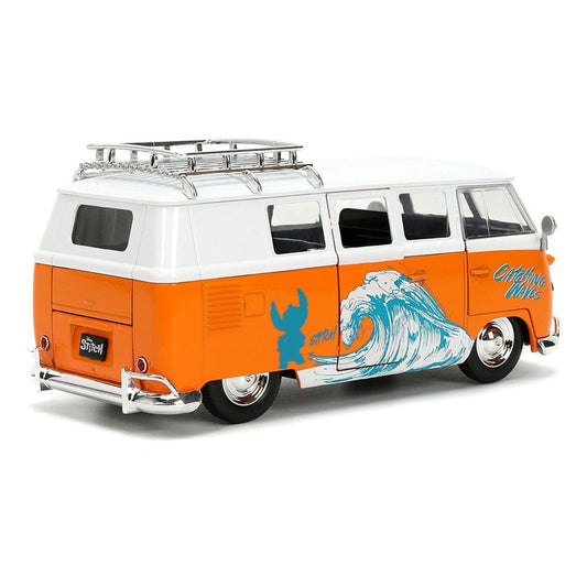 Lilo & Stitch Diecast Model 1/24 1961 VW Bus Stitch 4006333100666