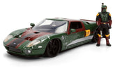 Star Wars Diecast Model 1:24 Boba Fett 2005 Ford GT 4006333105579