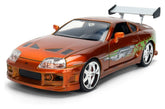 Fast & Furious Diecast Model 1/24 Anniversary Toyota Supra 9 cm 4006333109980