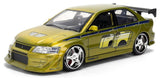 Fast & Furious Diecast Model 1/24 Anniversary Mitsubishi 9 cm 0801310378748