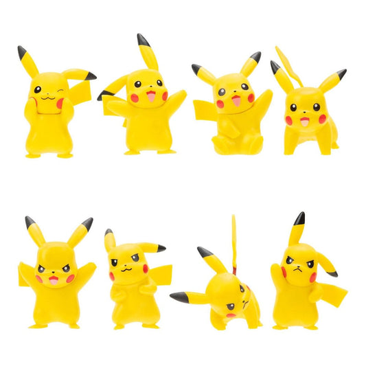 Pokémon Battle Feature Vinyl Figures 8 Pack Pikachu 5 cm 3701405811273