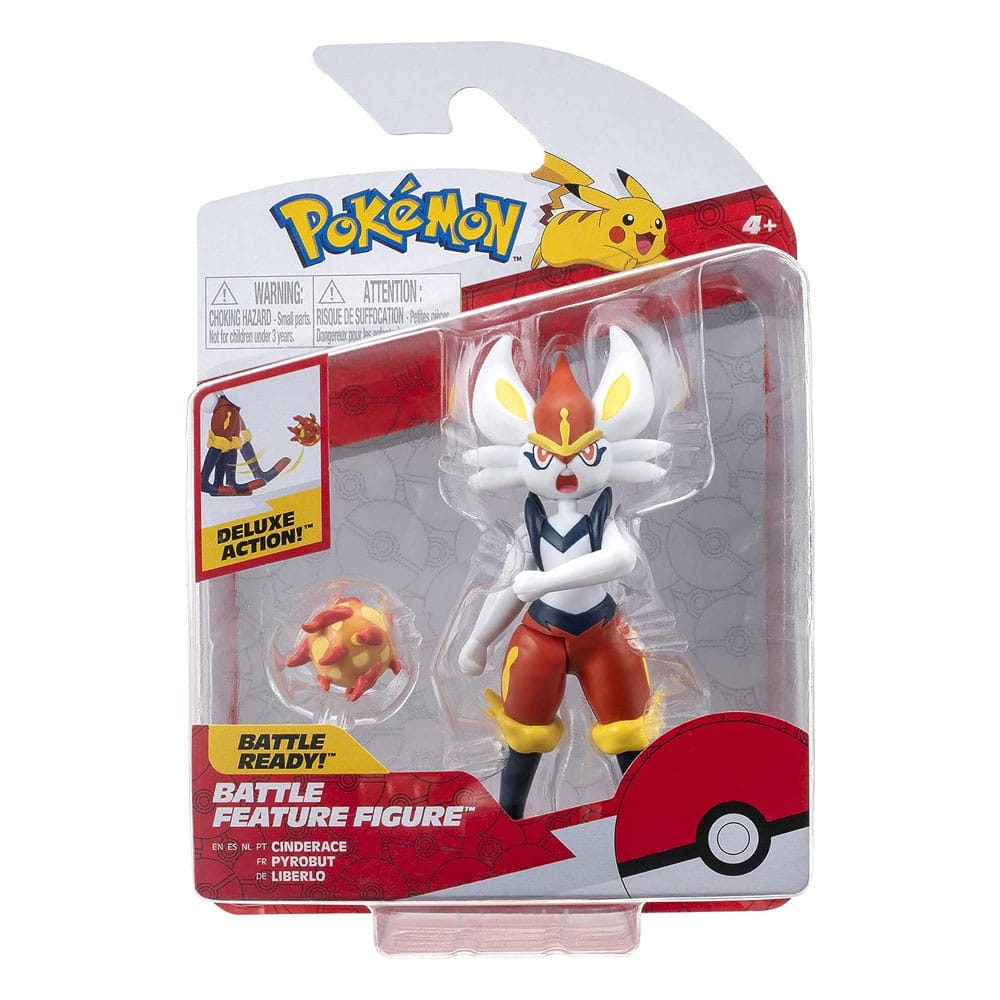 Pokémon Battle Feature Figure Cinderace 10 cm 0191726382133