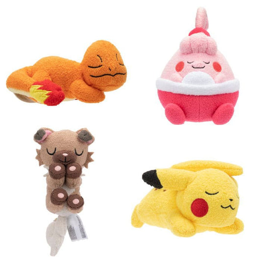 Pokémon Sleeping Plush Figure different versions 12 cm 5710948463090