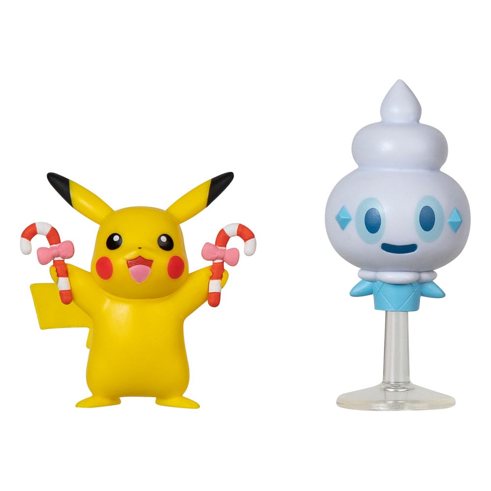 Pokémon Battle Figure Set Pikachu, Edition: Holiday Vani – Amuzzi Figure 2-Pack