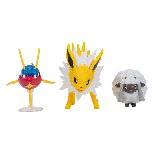 Pokémon Battle Figure Set Figure 3-Pack Woolo 0191726481294
