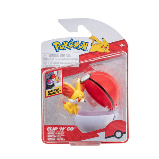 Pokémon Clip'n'Go Poké Balls Fennekin & Poké Ball 0191726482857
