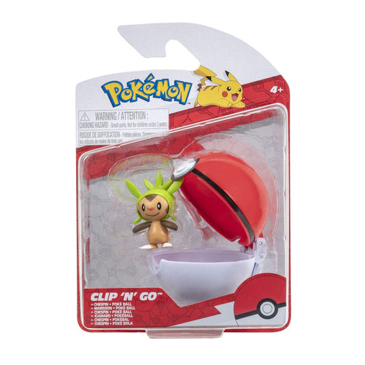 Pokémon Clip'n'Go Poké Balls Chespin & Poké Ball 0191726482871