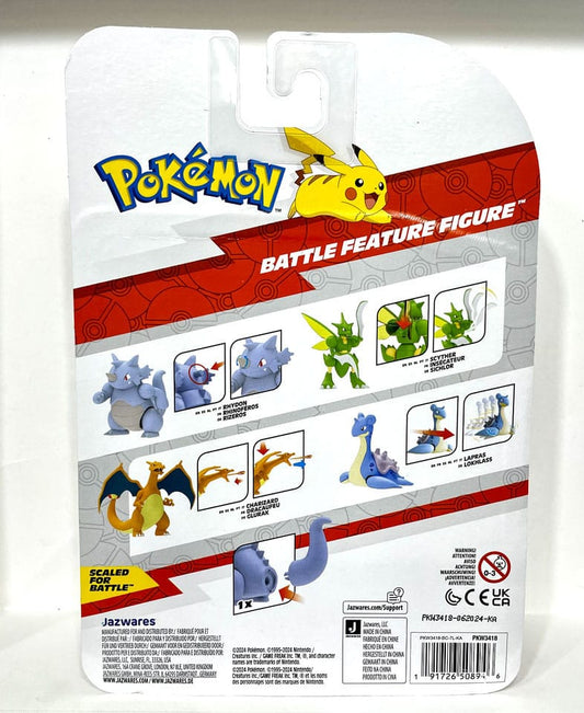 Pokémon Battle Feature Figure Rhydon 20 cm 0191726508946