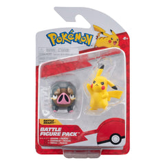 Pokémon Battle Figure Set Figures 2-Pack Pika 0191726708612