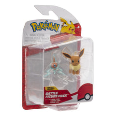 Pokémon Battle Figure Set 2-Pack Eevee #4, Ro 0191726708636