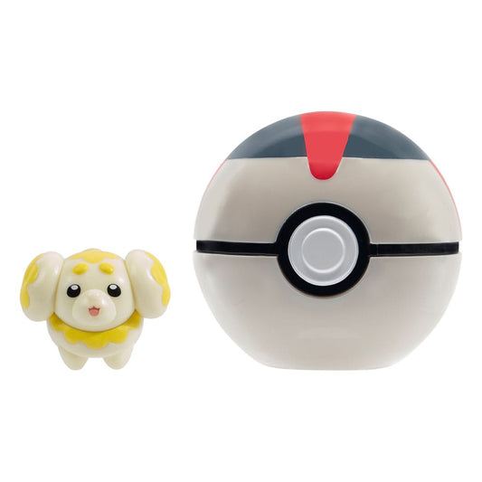 Pokémon Clip'n'Go Poké Balls Fidough & Timer  0191726709671