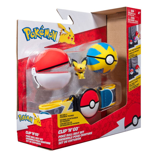 Pokémon Clip'n'Go Poké Ball Belt Set Poké Bal 0191726709855