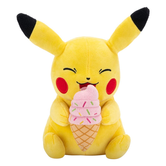 Pokémon Plush Figure Pikachu with Ice Cream 20 cm 0191726710141