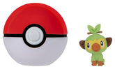 Pokémon Clip 'n' Go Action Figure Wave 21 Grookey & Poké Ball 0191726757870